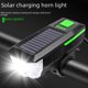 thumbnail image 2 of Luz solar para bicicleta, carga nocturna, luz potente, linterna para bicicleta de montaña, equipo para andar en bicicleta, 2 of 5