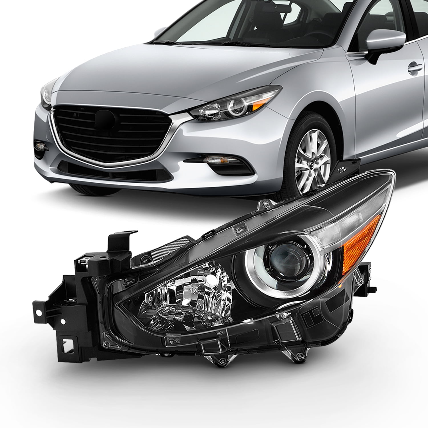 mazda3 ヘッドライト 2.0 LEDデイライト 左右ペア