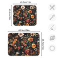 thumbnail image 5 of Yayeee Dish Drying Mat for Kitchen Counter Ultra Absorbent Easy Clean Pad 24x18", Colorful Flower, 5 of 7