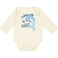 thumbnail image 3 of Inktastic Dolphin-itely the Cutest Boys or Girls Long Sleeve Baby Bodysuit, 3 of 5