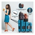 thumbnail image 3 of TACH V3 Connectable Hardside Luggage Set, 3 Piece Set, Sky Blue, 3 of 12