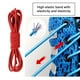 thumbnail image 5 of Yuarrent Cordones elásticos sin cordones para zapatos, cordones semicirculares para zapatillas de deporte para niños y adultos, cordones para Ropa Deportiva, Zapatos Rojo, 5 of 5