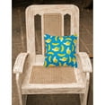 thumbnail image 2 of Carolines Treasures BB5149PW1818 Bananas on Blue Fabric Decorative Pillow  18H x18W multicolor, 2 of 2