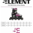 thumbnail image 2 of 5th Element G2-100 Adjustable Kids Recreational Inline Skates - Pink, 2 of 2