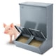 thumbnail image 1 of Comedero para cerdos VEVOR de 3,7 bushels con doble puerta de metal para hasta 8 cerdos, 1 of 9