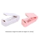 thumbnail image 5 of Eléctrico Batería de Cocina Mini sellador térmico de alimentos al vacío, bolsa de almacenamiento de plástico, máquina de sellado de aperitivos (blanco), 5 of 5