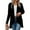 Black, variant on Women's Christmas Heavy Sequin Coat - Solid Color Irregular Casual Fashion Outerwear, Sparkly Holiday Jacket, Red Size M