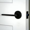 thumbnail image 5 of Viaggio Clomltbrz_Prv_238_Rh Motivo Right Handed Solid Brass Privacy Door Lever Set -, 5 of 7