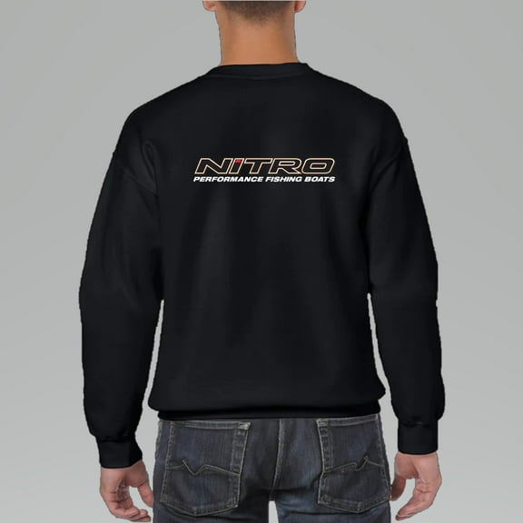 Nitro Performance Fishing Boats Logo Size SWEATSHIRT, for men & women, up to size 5XL.