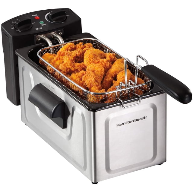 FREIDORA HAMILTON BEACH 8 TAZAS ACERO INOXIDABLE 35200 HAMILTON BEACH 35200