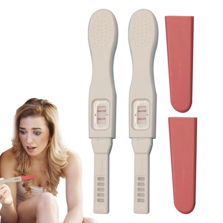 Lona Prank Pregnancy False Positive Pregnancy Solution Fake Early Result Pregnancy Test Turns Positive for Practical Joke 2pcs value