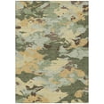 thumbnail image 2 of Addison Rugs Chantille Indoor/Outdoor Transitional Abstract Olive Machine Washable Rectangle Rug, 3' x 5', 2 of 8