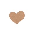 thumbnail image 4 of 100Pcs Heart Shape Blank Kraft Paper Card Gift Tag Label DIY Party Wedding Craft, 4 of 5