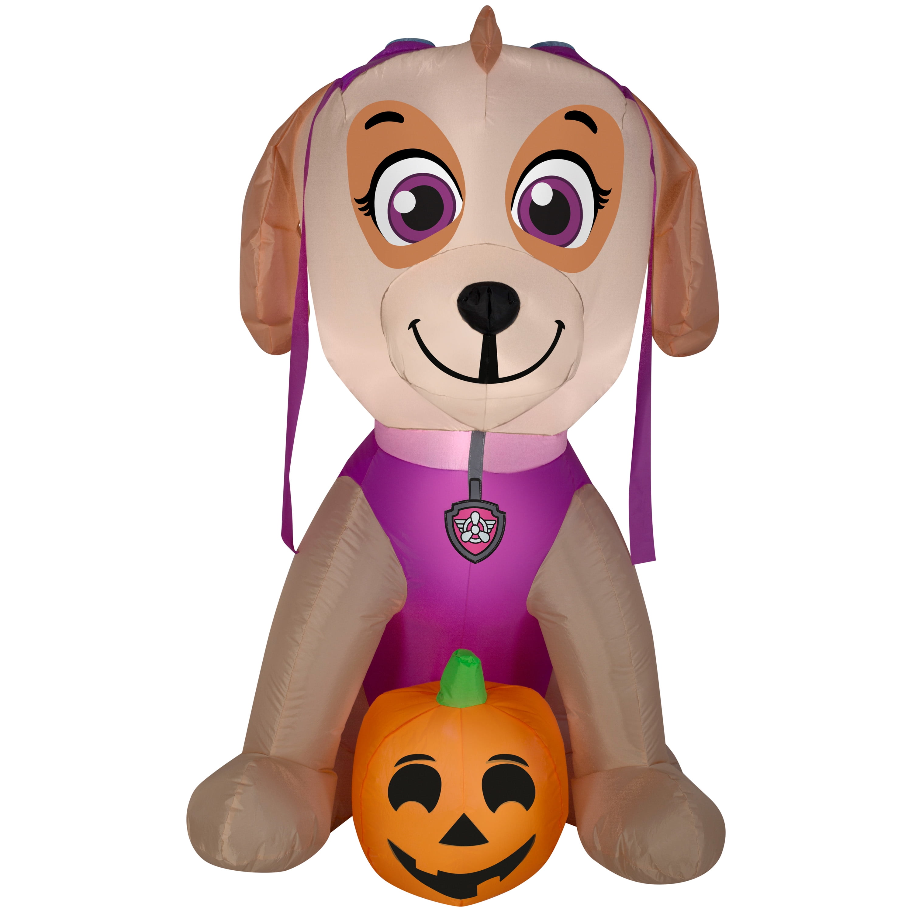 Annoncør nudler Vice Halloween Airblown Inflatable Skye with Pumpkin 4FT Tall - Walmart.com