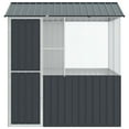 thumbnail image 5 of vidaXL Bird Cage Anthracite 215 x 209 x 230 cm Galvanized steel, 5 of 5