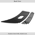 thumbnail image 3 of APS Compatible with Ford F-150 2004-2005 Main Upper Lower Bumper Stainless Steel Black 8x6 Horizontal Billet Front Grill Grille Insert Combo F67994J, 3 of 7