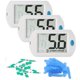 thumbnail image 1 of Glucometro efectivo GlucoBox 3 Kit Prueba 8 Seg Memoria 180 1.1-33.3 mmol 0.8 µl 1 Pila "CR2032" Plástico FullMedix MXGXK-003, 1 of 2