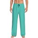 thumbnail image 1 of Fotbe Teal Turquoise Pantalones de Pijama para Hombre, Pantalones de Dormir, Pantalones de Casa con Cintura Ajustable y Bolsillos-X-Large, 1 of 6
