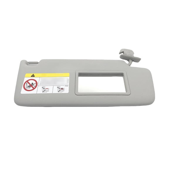 Sun Visor Replacement Fit For Volkswagen Jetta 2019-2021 For Golf Mk7, OE:5GG857551, Sun Visor With Mirror, Driver Left & Passenger Right Side-grey-right
