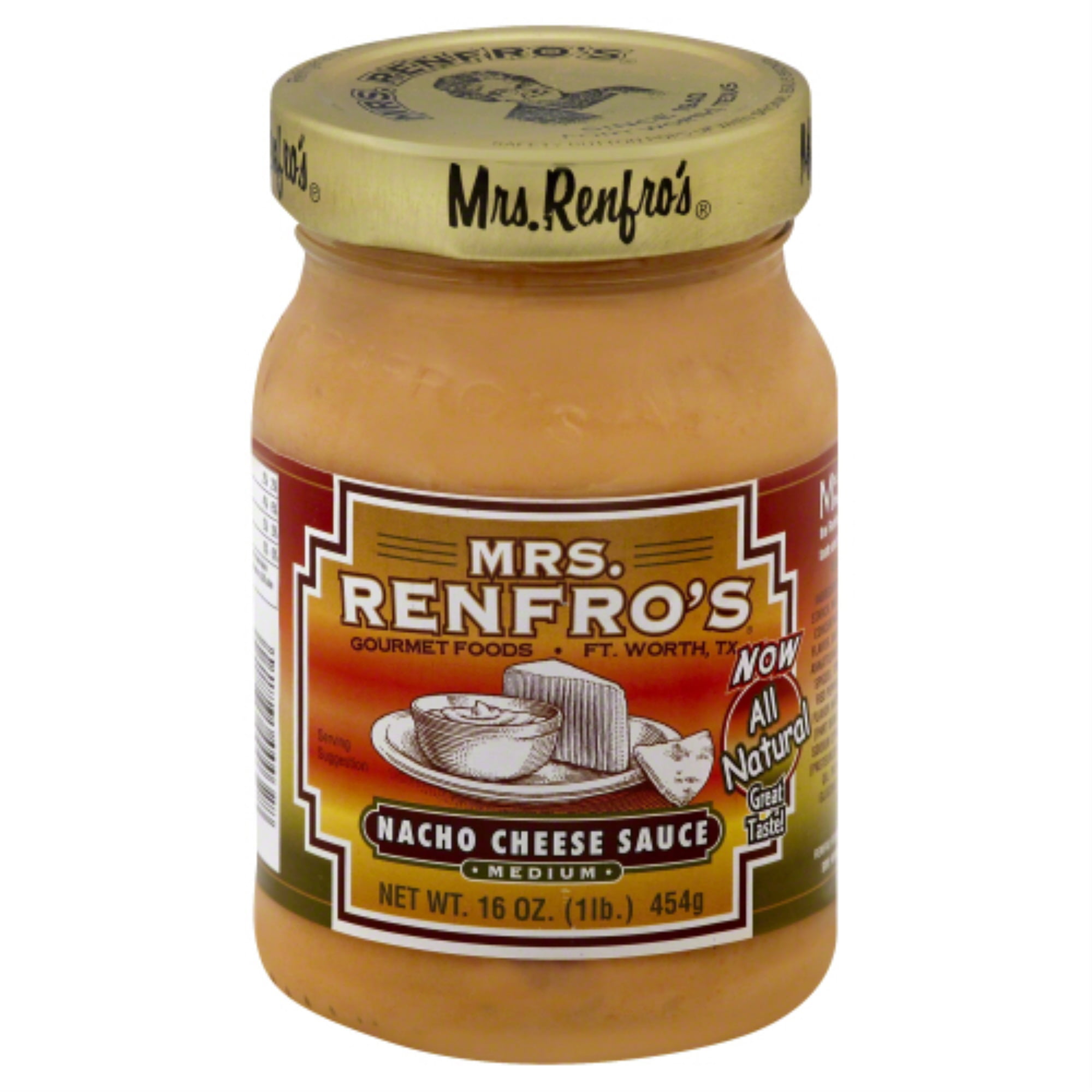 Mrs. Renfro's Medium Nacho Cheese Sauce, 16 oz