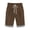 yue866-Coffee, variant on Linen Shorts for Women Fashion Striped Hem Short Drawstring Elastic Waist Bottoms Casual Baggy Beach Slack Pants Red XXL