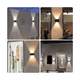 thumbnail image 3 of "Luz Solar Jardin Lamparas Iluminacion Exterior Arbotante Led Belug, Negro ", 3 of 5