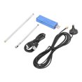 Software Defined Radio Receiver Kit DAB FM SDR Receiver with Antenna and Socket 25?1760MHz