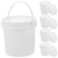 thumbnail image 4 of Raindrops 5Pcs Leak-Proof Plastic Water Pail with Handle for Home and Garden 16.1x15.5x13.2in, 4 of 8