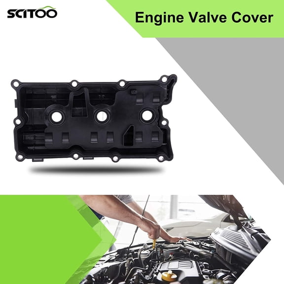 SCITOO 036-0008 Valve Covers with Valve Cover Gasket for 2003-2008 for Infiniti FX35 G35 for Infiniti M35 for Nissan 350Z Compatible fit for Engine Valve Covers Kit