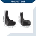 thumbnail image 3 of Unique Bargains Mud Flaps Splash Guards W/Mount Accessories for Toyota Vios 2019-2022 Front & Rear Mud Guards, 3 of 6