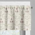 thumbnail image 5 of Ambesonne Vintage Valance & Curtain, Romantic Flower Motifs, 55"x36", Sage Green Pink, 5 of 6