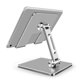 thumbnail image 1 of Soporte plegable para teléfono móvil, soporte para tableta de 4,7-13 pulgadas, soporte para escritorio, soporte para tableta, soporte de aluminio para escritorio Hugtrwg Para estrenar, 1 of 9