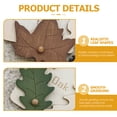 thumbnail image 2 of 4pcs Montessori Puzzle Leaves Matching Puzzle Toy Shape Cognitive Toy Educational Toy, 2 of 5