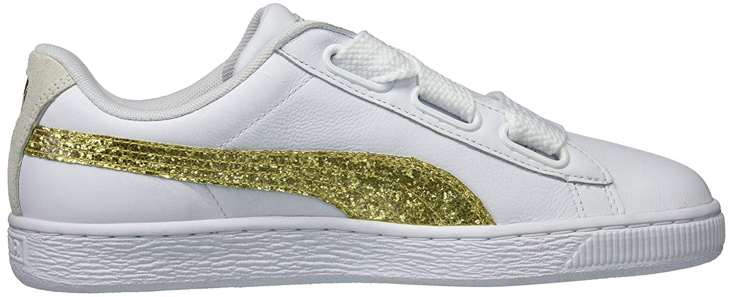 glitter pumas women's