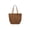 Coffee, variant on Large Capacity Rope Woven Tote Bag, Solid Color Casual Straw Bag, Stylish Vacation Style Handbag for Women, Perfect for Beach, Outdoor Travel and Daily Casual Outfit Matching, Coffee