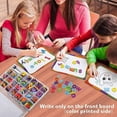 thumbnail image 4 of 244 Pcs Magnetic Letters Numbers Set, Uppercase Lowercase Foam Alphabet ABC 123 Fridge Magnets, Educational Toy Set, 4 of 5