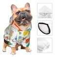 thumbnail image 3 of KLL Summer Animal for Basic Dog Hoodie - Pet Hoodie Sweater with Leash Hole - Cute Dog Sweatshirt - Pet Clothes Hooded Sweatshirt for Dog & Cat -X-Large, 3 of 8