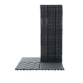 thumbnail image 4 of Holaki 44 pcs 12*12 inch Patio Deck Tiles, Interlocking Decking Tiles, Floor Tile, for Porch Poolside Balcony Backyard, Polypropylene, Gray+Slash, 4 of 9