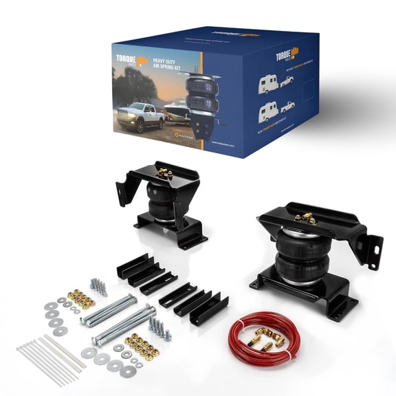 TORQUE Airbag Air Bag Suspension Kit for 1996-2023 Ford E450 Class C Motorhome/Cutaway (Cab-Chassis only)