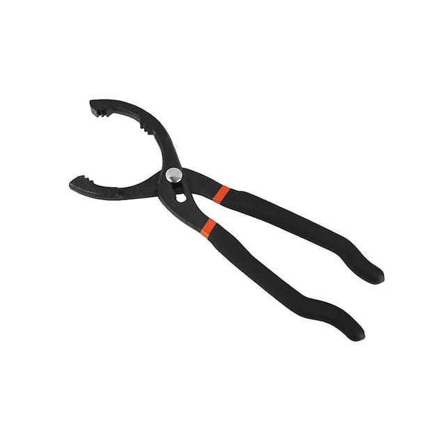 Llave para filtro de aceite, herramienta de extracción de filtro de aceite, agarre de banda de acero y removedor de filtro de aceite ajustable (1 unidad)