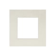 thumbnail image 3 of Winter Suede Acid Free 16x16 Picture Frame Mats with White Core Bevel Cut for 8x8 Pictures - Fits, 3 of 3