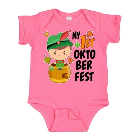 

Inktastic My First Oktoberfest Boy Gift Baby Boy or Baby Girl Bodysuit