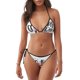 thumbnail image 1 of Balery Happy Mother's Day (3) Pijama Estampado Bikini de Dos Piezas para Mujer - Conjunto de Bikini Ajustable Sexy y Cómodo para Playa, 1 of 5