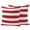 Red, variant on 2 Pack Outdoor Waterproof Throw Pillow Covers,Christmas Red White Striped Decorative Square Pillow Case Patio Pillowcases for Chair Couch Sofa 16x16in