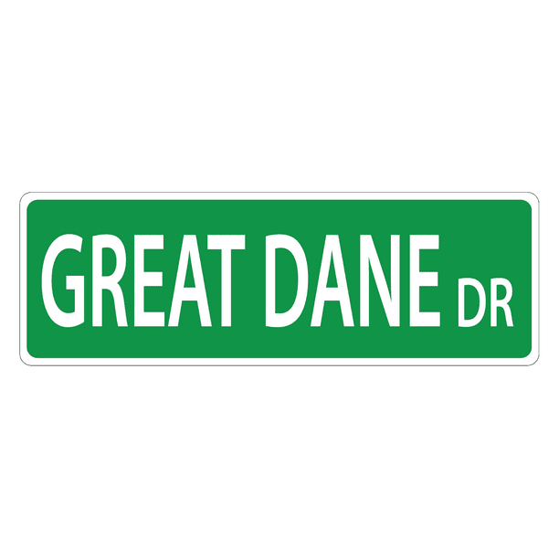 Great Dane Street Sign - Walmart.com