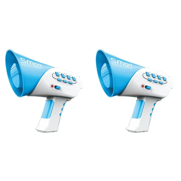 (2-Pack) Rinsvye Kids Megaphone Kids Voice Cat Piano for Toddlers Changer Toys Voice Changer Flower Magnets for Kids Toys Role Play Toys Party Prank Toys Best for Boys and Girls (No Batteries) Megap