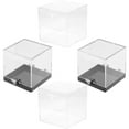 thumbnail image 6 of KHBUAB Small Square Box Clear 4Pcs 1.38x1.38x1.38in, 6 of 8