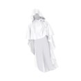 thumbnail image 1 of Capa de disfraz medieval, capa de bruja, capa de Halloween para reuniones vintage, Pascua blanco, 1 of 9