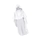 thumbnail image 1 of Capa de Halloween con capucha, disfraz medieval, capa para actuación, carnaval de Pascua blanco, 1 of 9