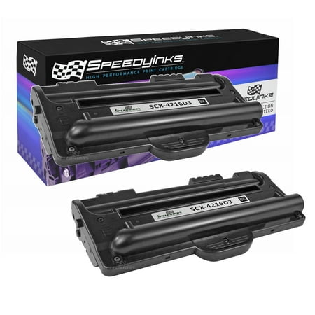 Speedy Compatible Toner Cartridge Replacement for Samsung SCX-4216D3 (Black  2-Pack)